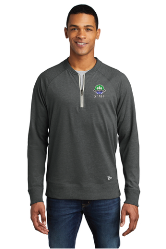 New Era ® Sueded Cotton Blend 1/4-Zip Pullover