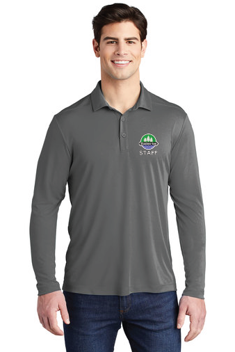 Sport-Tek ® Posi-UV® Pro Long Sleeve Polo
